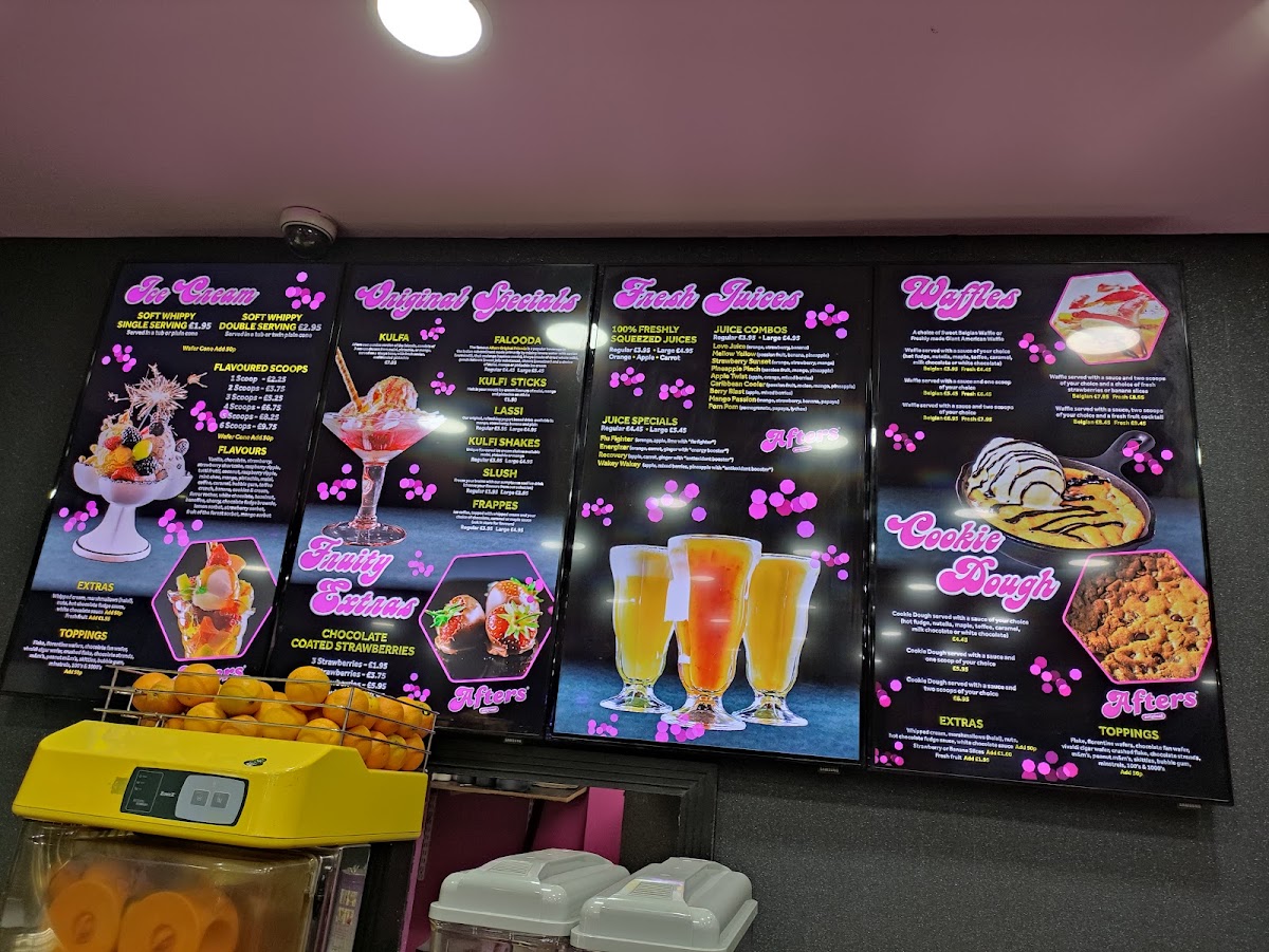 Afters - Ilford Menu - Image 4